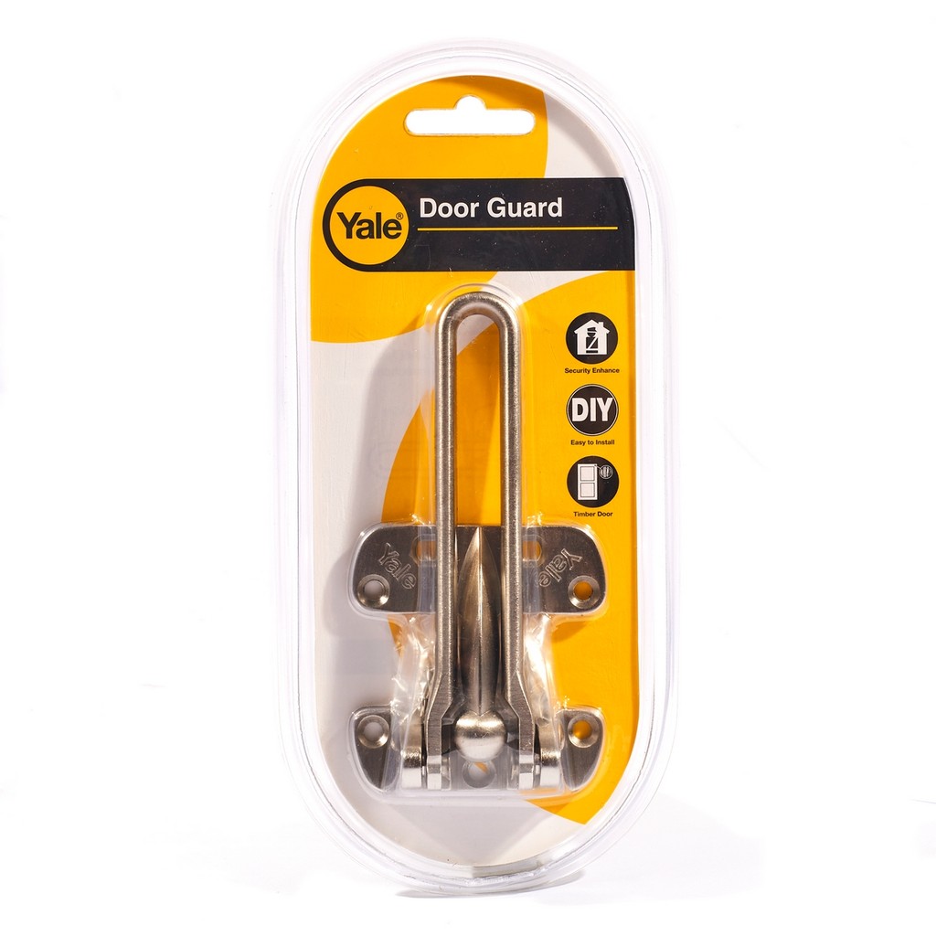 YALE กลอนรูด เสริมความปลอดภัย 4 นิ้ว รุ่น DG-7704SS สีสแตนเลส ทำจากสเตนเลส เกรด 201 (เยล)