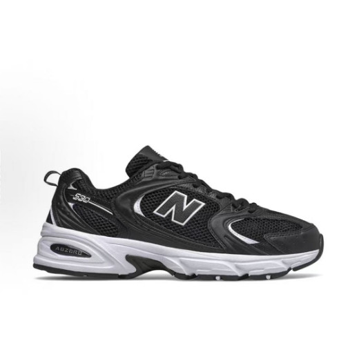 ( พร้อมส่งในไทย)New Balance NB 530 เรียบง่ายและสะดวกสบาย ตาข่าย กันลื่น ทรงเตี้ย ยูนิเซ็กส์ รองเท้าวิ่งลำลอง ขาวดำ