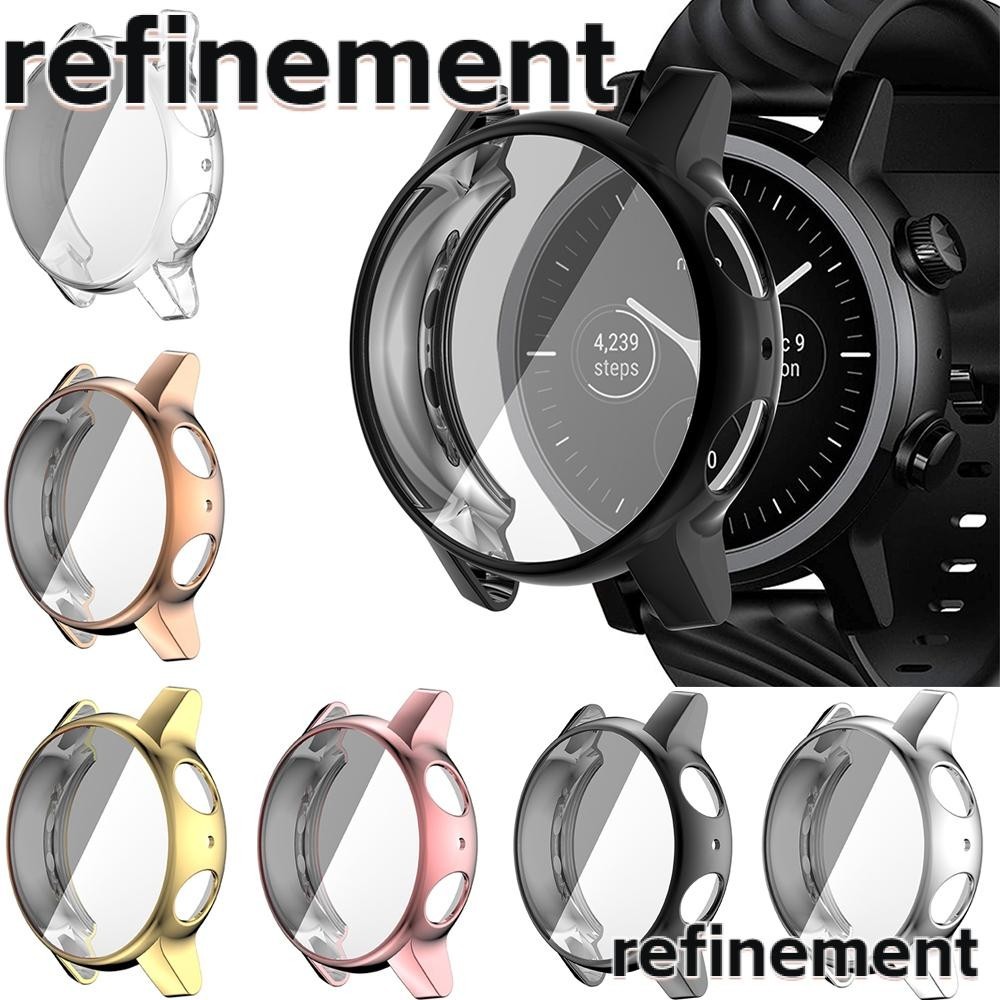 Refinement เคสนาฬิกาข้อมือ แบบเต็มหน้าจอ อุปกรณ์เสริม สําหรับ Moto 360 3rd Gen Watch