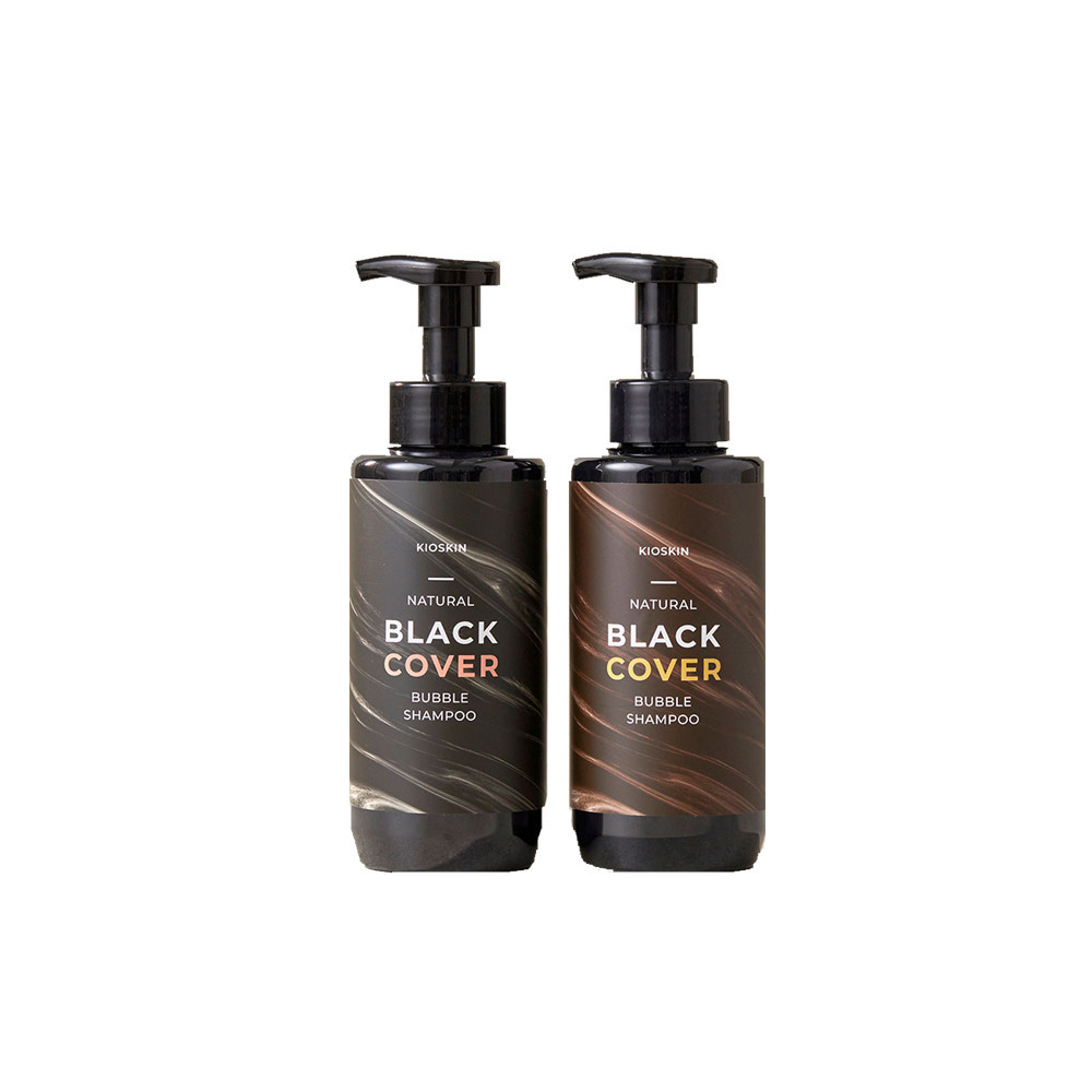 Kioskin Natural Black Cover Bubble Shampoo 500ml