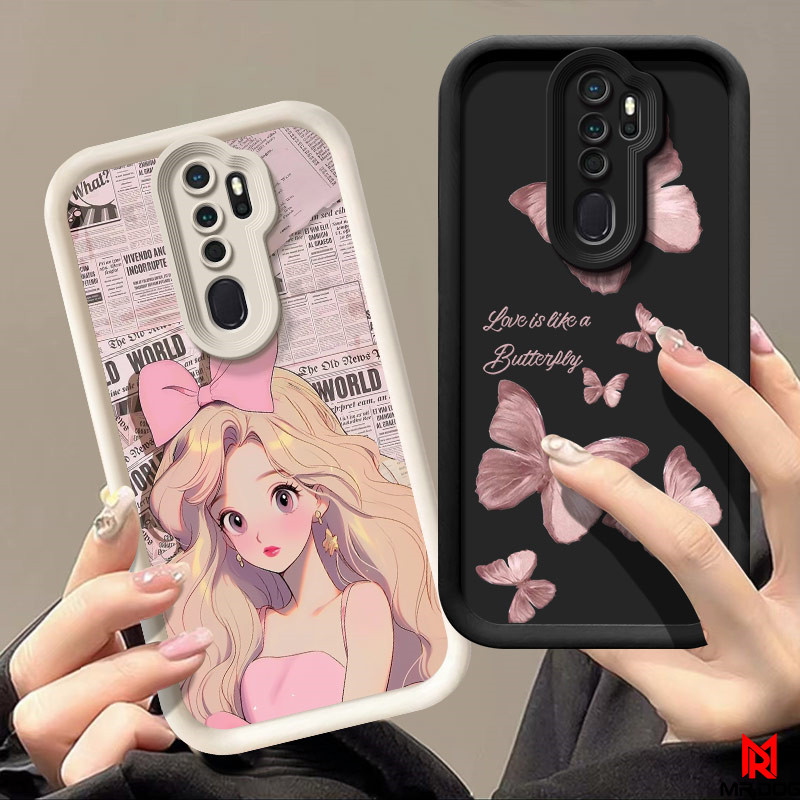 เคส OPPO A5 2020 A9 2020 กรณีโทรศัพท์มือถือซิลิโคนนุ่มแฟชั่น LSTY