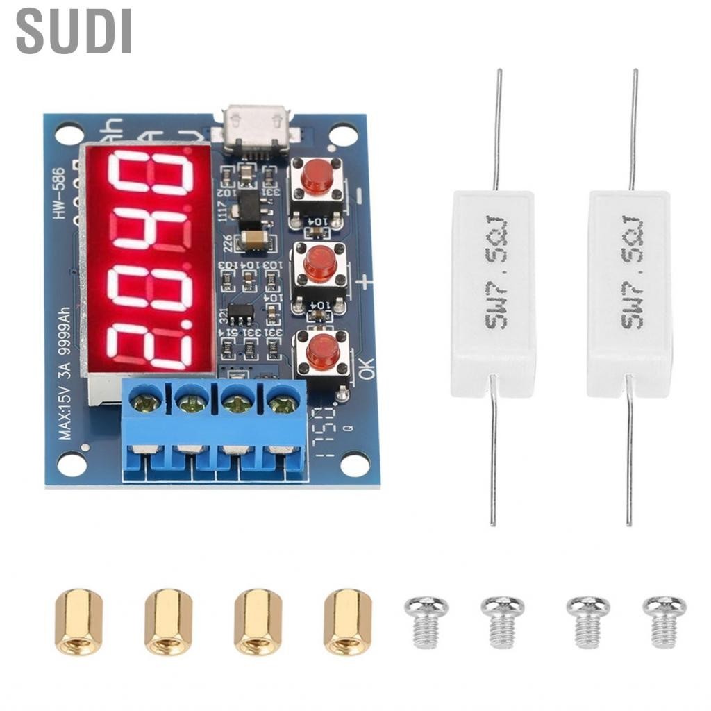Sudi 1.2-12V Discharge Tester Battery Capacity Meter Check Voltage