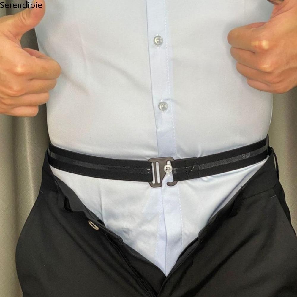 Serendipie เข็มขัดคาดเอว ผ้าไนล่อน กันลื่น ต่อต้านริ้วรอย, เสื้อเชิ้ตยางยืด เข็มขัดธุรกิจที่ดีที่สุด