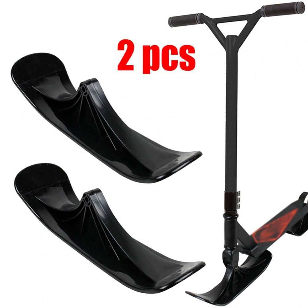 【Fairland CL】Ski Skate Board Sled 37*11*9cm Accessories Black Plastic Replacement Parts