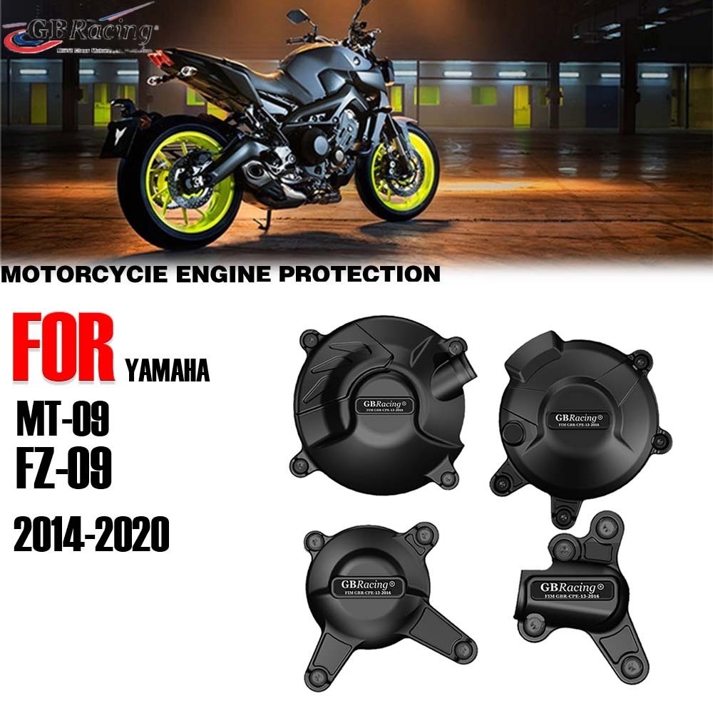 เคสป้องกันเครื่องยนต์รถจักรยานยนต์ สําหรับ Yamaha mt09 MT-09 mt09 fz09 tracer 900 gt xsr900 gb zbkd