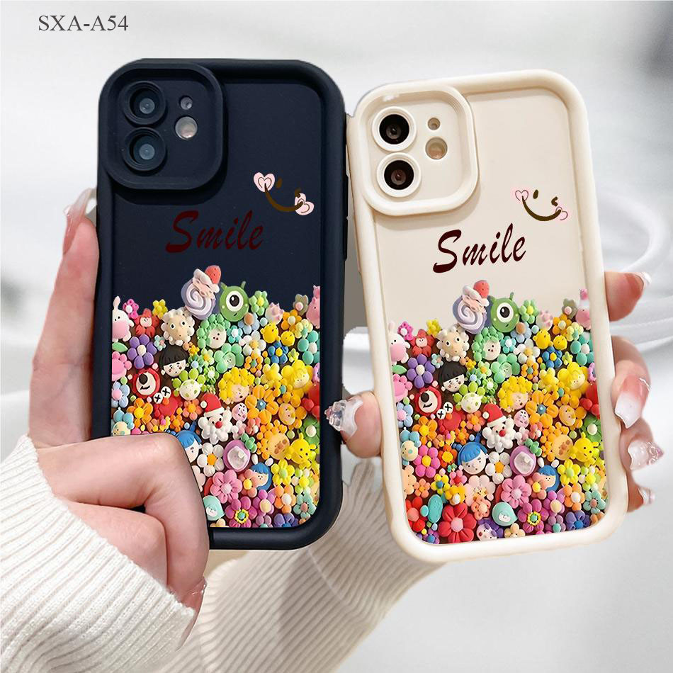 Samsung Galaxy A54 A53 A05S A05 A15 A34 A12 A14 A04S A03 A03S A02S A23 A24 A25 A04 A50 A50S A22 A51 4G 5G เคสซัมซุง