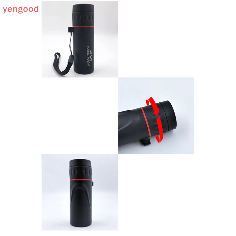 (YGD) กล้องโทรทรรศน์ตาเดียว ขนาดเล็ก 30 2000X25 ความคมชัดสูง แบบพกพา สําหรับเดินทางกลางแจ้ง