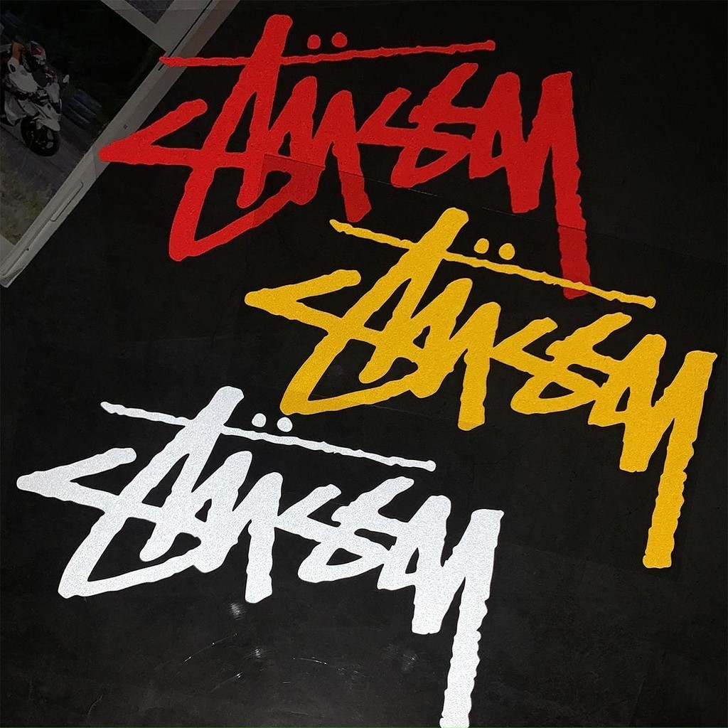 Us Chaopai Stussy รถ Decals Die Cut สติกเกอร ์ ไวนิลสําหรับตกแต ่ งหน ้ าต ่ างอัตโนมัติ Decal - รูปที่ 7