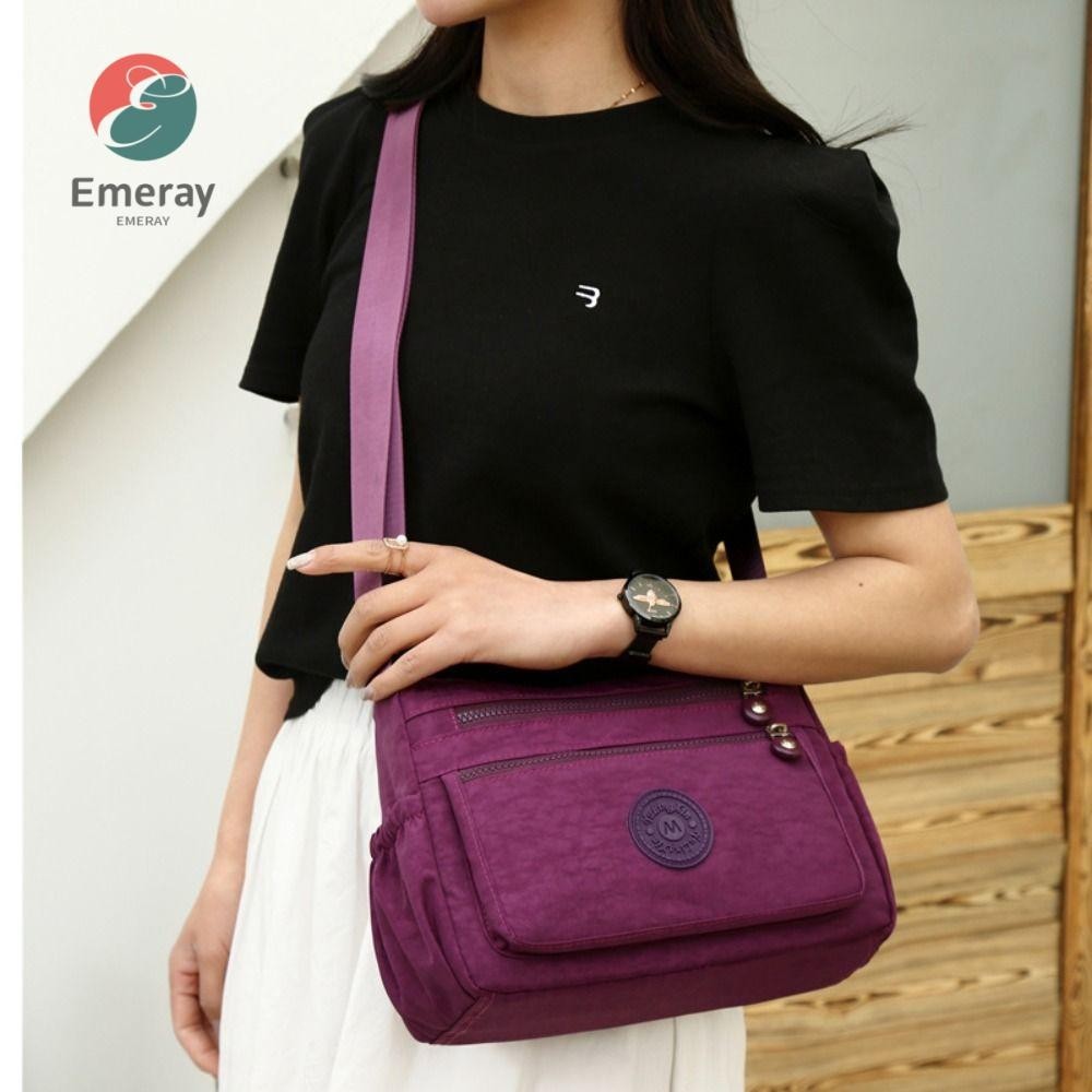 Emeray Simplicity Handbags, Light Women Crossbody Bags, Fashion Soft Leisure Simple Versatile Shoulder Bags Mommy