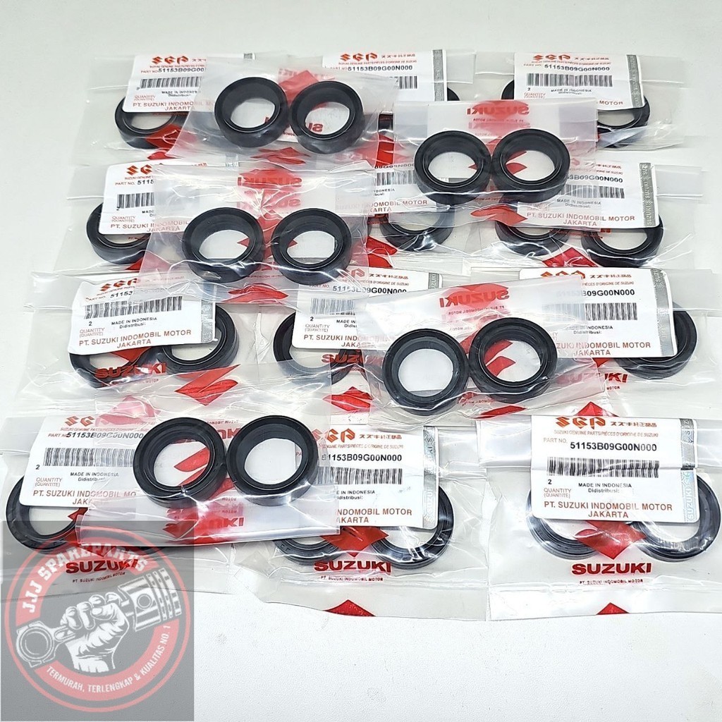 (ขายส่ง: 10 ชุด) ซีลโช๊ค Suzuki Satria FU 150 Smash Shogun Spin Skywave Skydrive