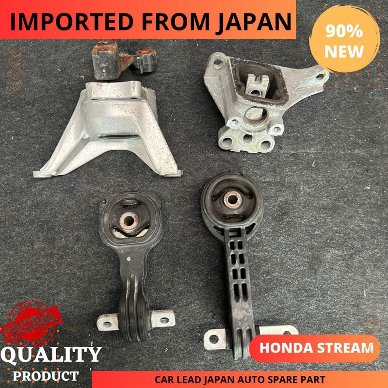 HONDA STREAM RN6 RN8 เครื่องยนต์ภูเขานําเข้าจากประเทศญี่ปุ่นใช้แล้ว