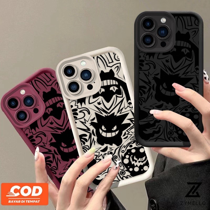 เคส OPPO Reno12 F 5G Reno 12 5G Reno11 F Reno 11 5G Reno 11 Pro 5G Reno 10 5G Reno 8T 4G Reno 8Z Reno 7Z Reno7 Reno8 Reno4 Reno5 เคสโทรศัพท์ TPU กันกระแทกสีดํา