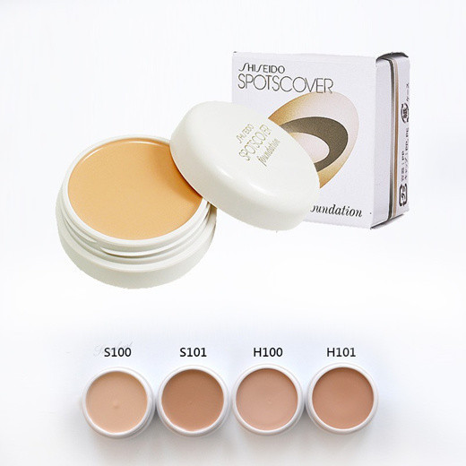 Shiseido Spotscover Foundation 20g คอนซีลเลอร์ เนื้อครีม อันดับ 1 จากญี่ปุ่น