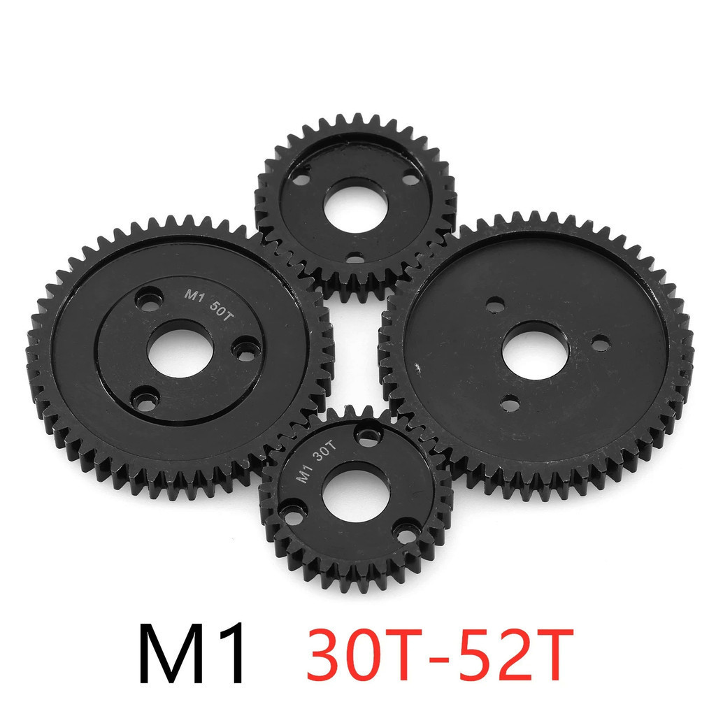M1 เหล็ก Spur เกียร์ 30T 31T 35T 40T 42T 46T 50T 52T เกียร์หลักสําหรับ TRAXXAS ARRMA HPI HOBAO LOSI RC รถอะไหล่อัพเกรด