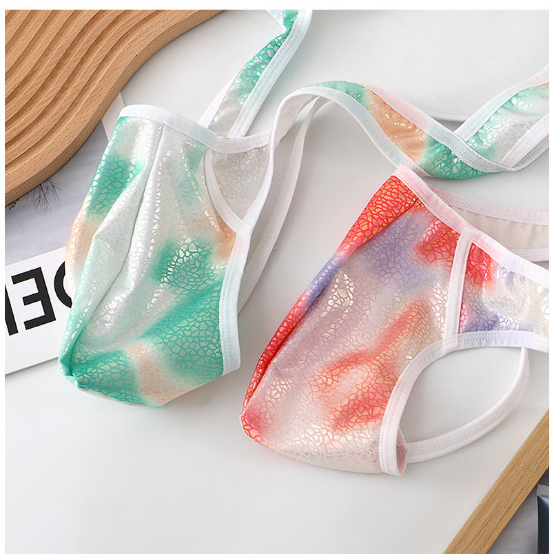 บอดี้สูทบุรุษทอง Leotard High Cut Tank Style Nylon Spandex Soft Thin Lingerie - รูปที่ 7