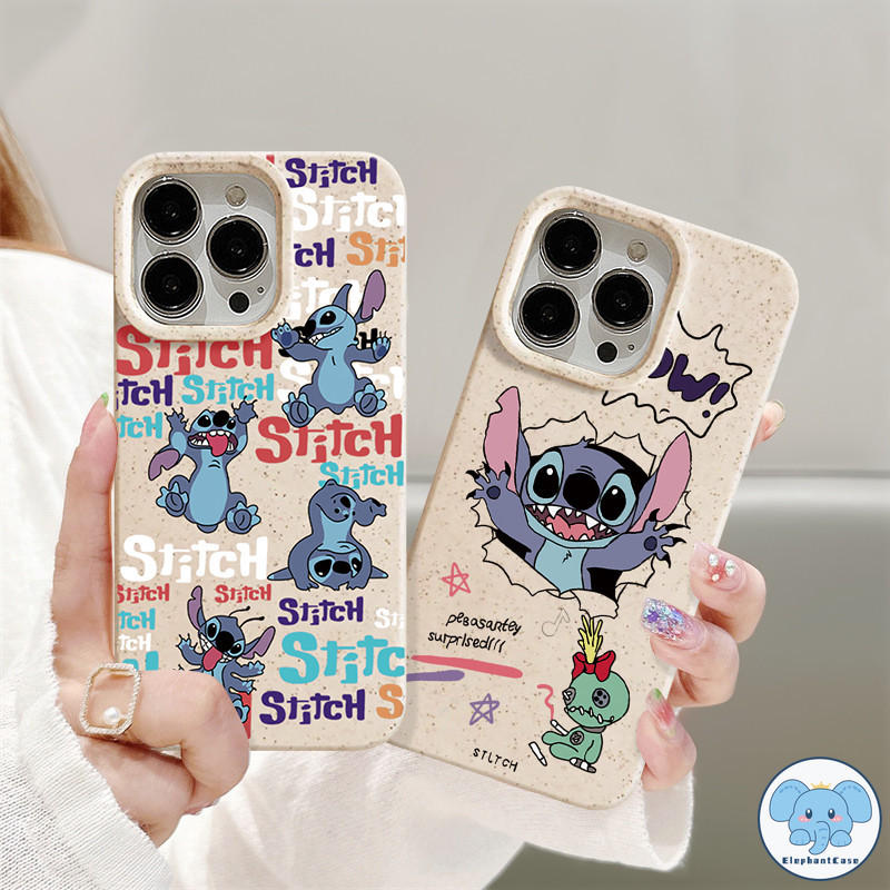 การ์ตูนน่ารัก Stitch Tigger Case ที่เข้ากันได้สำหรับ iPhone 11 15 12 13 14 Pro Max 7Plus 8 6S 7 6 15 Plus X XR XS Max SE