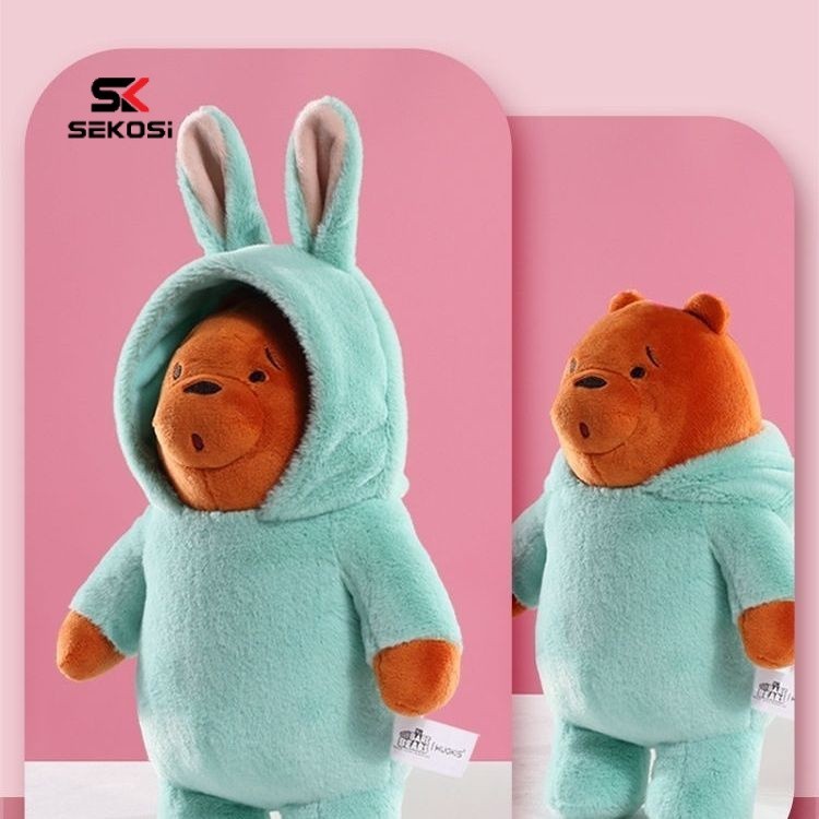 Sk Plush Toy We Bare Bear Doll ตุ ๊ กตาหมีน ่ ารัก We Bare Bears Doll Teddy Bear Gift