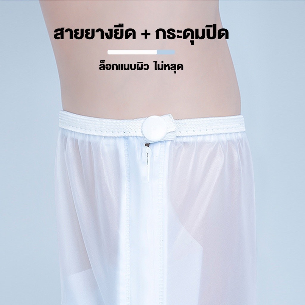 💥ซื้อ 1 แถม 1💥ที่ครอบรองเท้ากันฝน ถุงคลุมรองเท้า รุ่นยาว แบบหนา แพ็ค 1 คู่ ถุงหุ้มรองเท้า ถุงคลุมเท้า