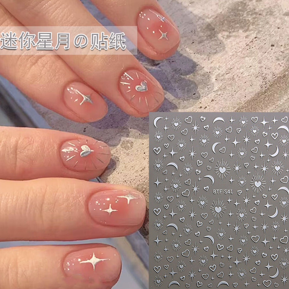 Gilding Love สติกเกอร์ Xingyue สติกเกอร์สติกเกอร์แต่งเล็บเครื่องประดับ DIY สติกเกอร์