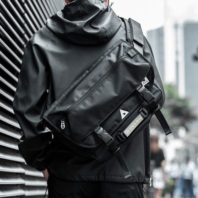 Street Wear Messenger Bag Tooling Bag Motorcycle Bag Messenger Bag Men Shoulder Messenger Bag