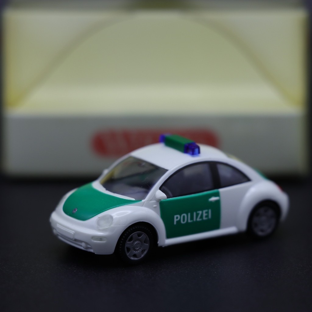 1/87 WIKING Volkswagen Beetle Police Car Painting 87 Scale เล ็ กมาก