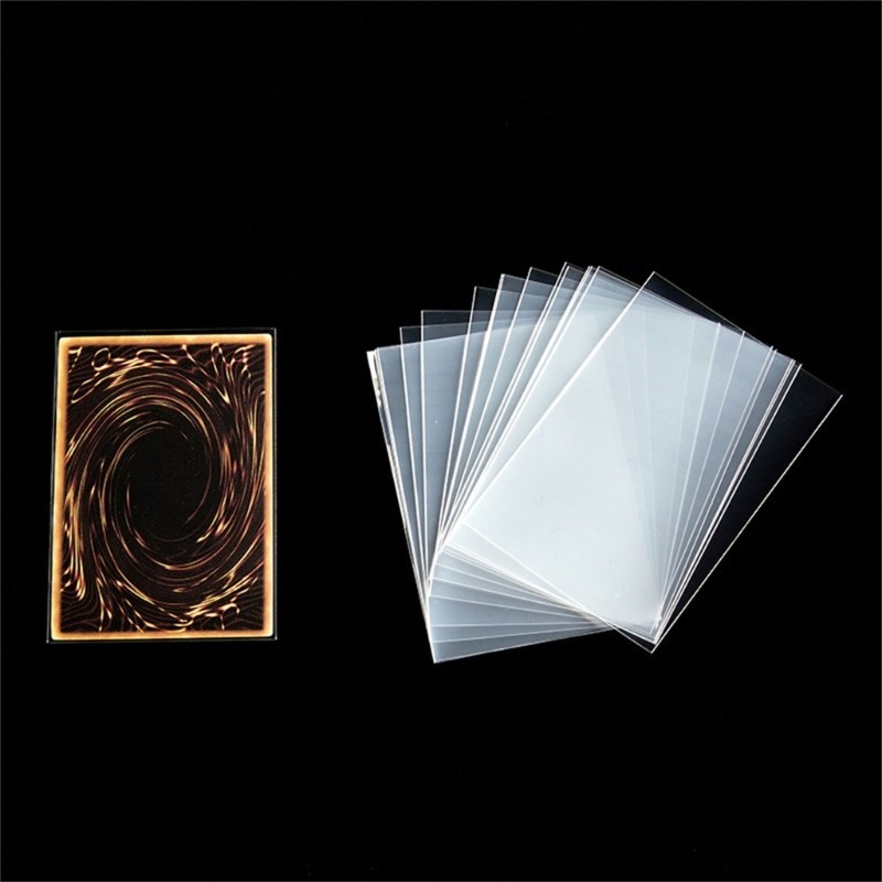 Charmantcc สะดวก 50 ชิ้น Clear Penny Card Sleeve พลาสติก Soft Card Sleeve Protectors ราคา ถูกที่สุด ดีลบีเคเค แกลเลอรีภาพที่ 3