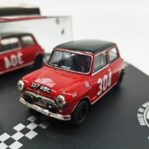 Vichy VIESSE1/43 Morris Cooper1962 Mini Cooper Morris Cooper Real Car Out of Print Model