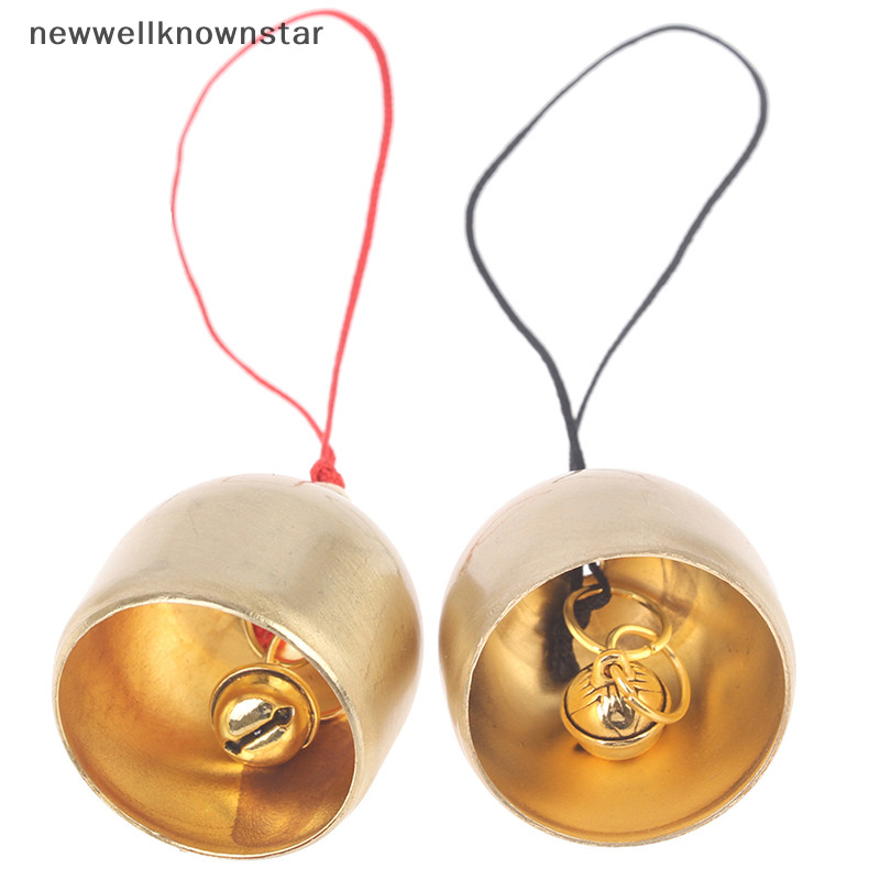 Newwellknownstar 1PCS โลหะทองแดง Bell ตกแต ่ งจี ้ ประตู Bell DIY Craft Wind Chimes ทํา CCB