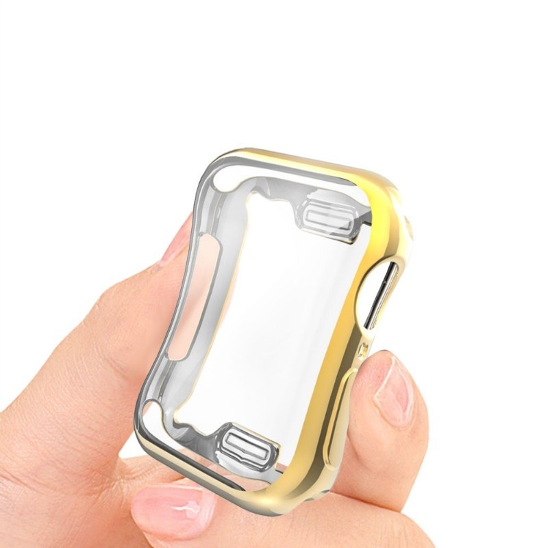 ชุบ TPU ป้องกันหน้าจอสําหรับ Apple Watch 10 9 6 4 SE 3 Ultra 2 ฝาครอบ iWatch 46 มม.49 มม.41 มม.45 มม.42 มม.38 มม.40 มม.44 มม.