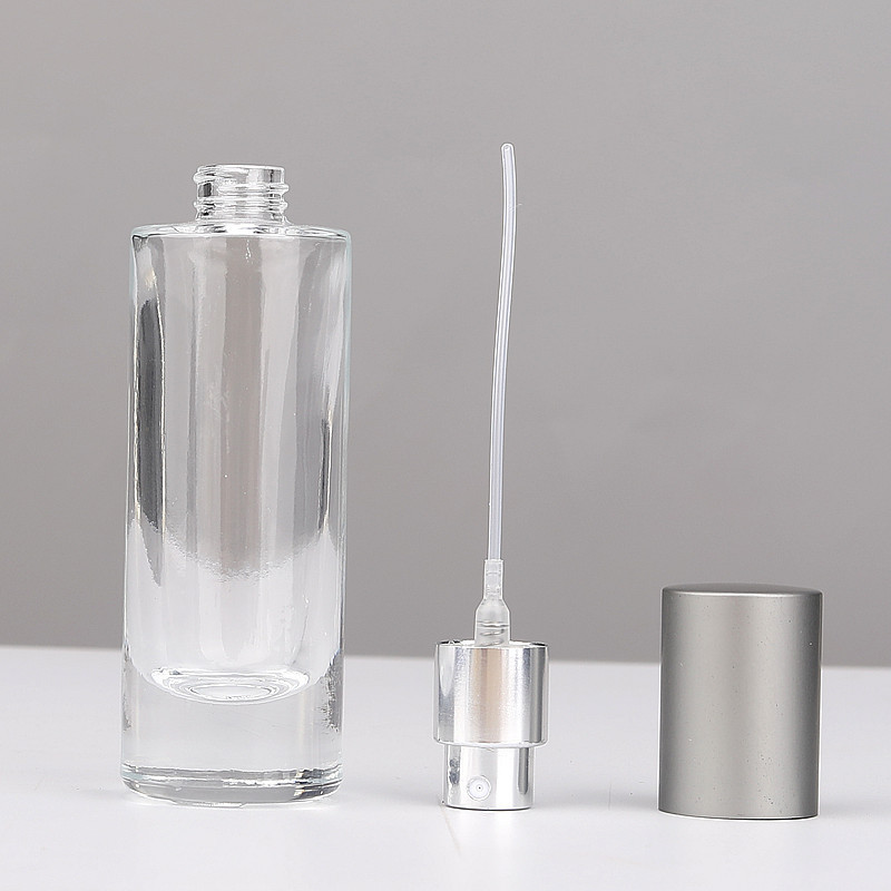 20ml 30ML ขวดสเปรย์ทรงกระบอกน้ําหอม Tansare แก้วที่ว่างเปล่าแบบพกพาขวดตัวอย่างรีฟิล