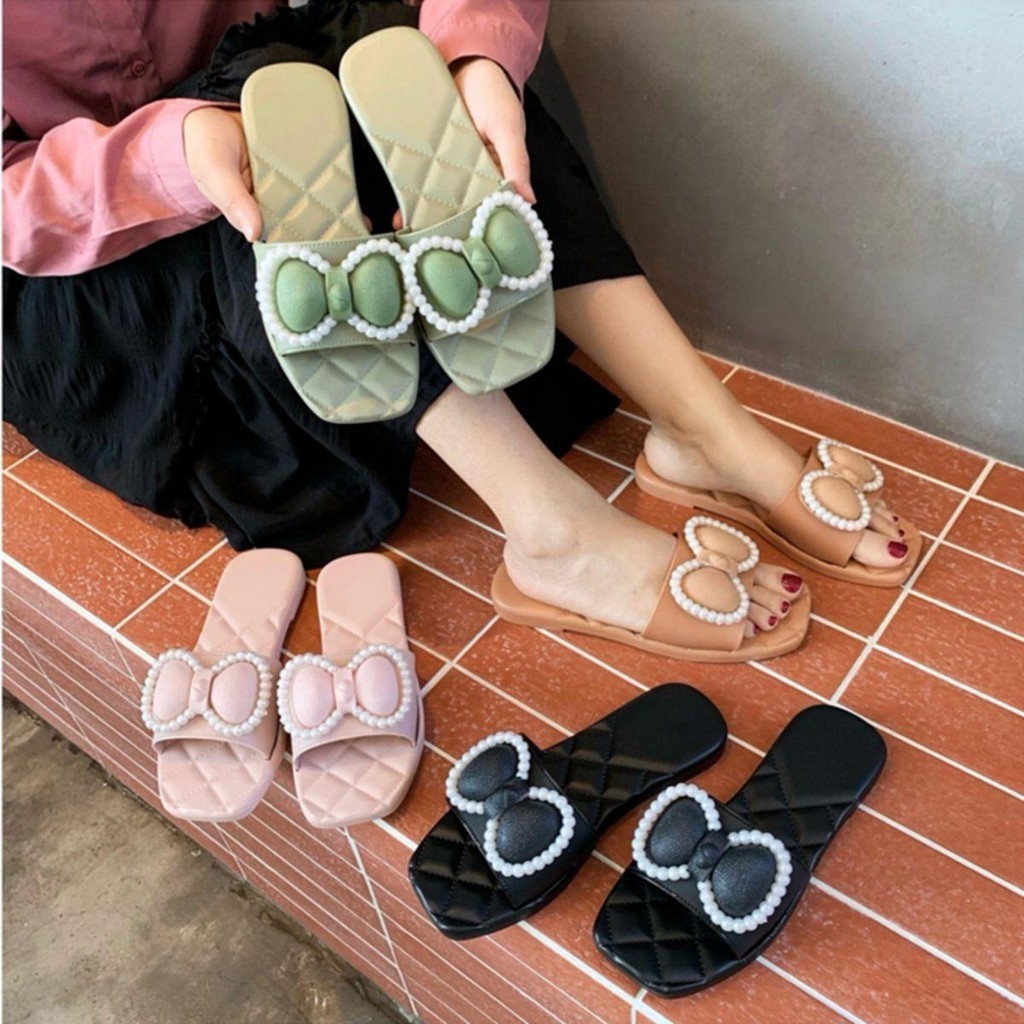 SALE ลดล้างสต็อก รองเท้าลำลอง รองเท้าแตะ ผู้หญิง รองเท้า แฟชั่น สไตล์เกาหลี สวมใส่สบาย ราคาถูก