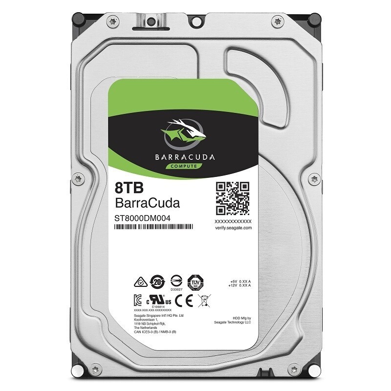 Seagate 3.5 "1TB 2TB 4TB 6TB 8TB SATAIII 6 กิกะไบต์/วินาทีเดสก์ท็อป HDD ฮาร์ดดิสก์ภายในสําหรับเซิร์ฟ