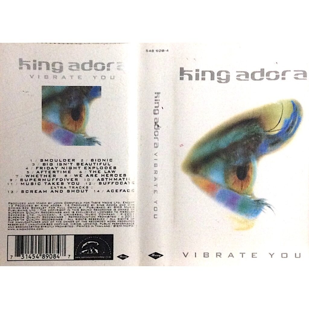 king adora vibrate you cassette
