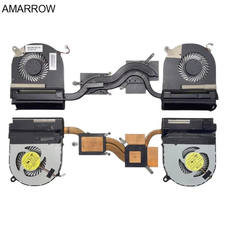 พัดลมระบายความร้อน CPU แล็ปท็อปสําหรับ Acer VN7-571 VN7-591G VN7-592 MS2391 N15W7 ฮีทซิงค์ระบายความร