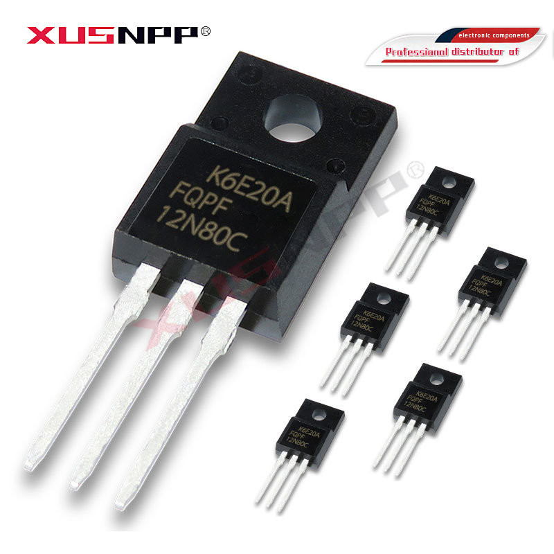 10 ชิ้น FQPF12N80 TO-220F FQPF12N80C 12N80 TO-220 ส่วนประกอบอิเล็กทรอนิกส์