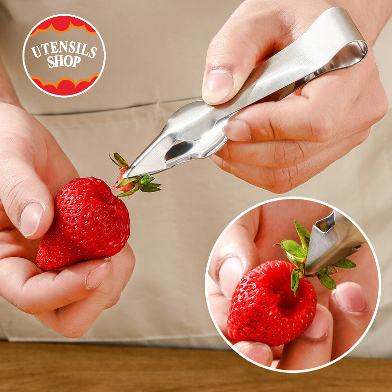 UTENSILS อุปกรณ์หั่นสับปะรดใช้งานได้จริง,คลิปตัดสับปะรดผลไม้