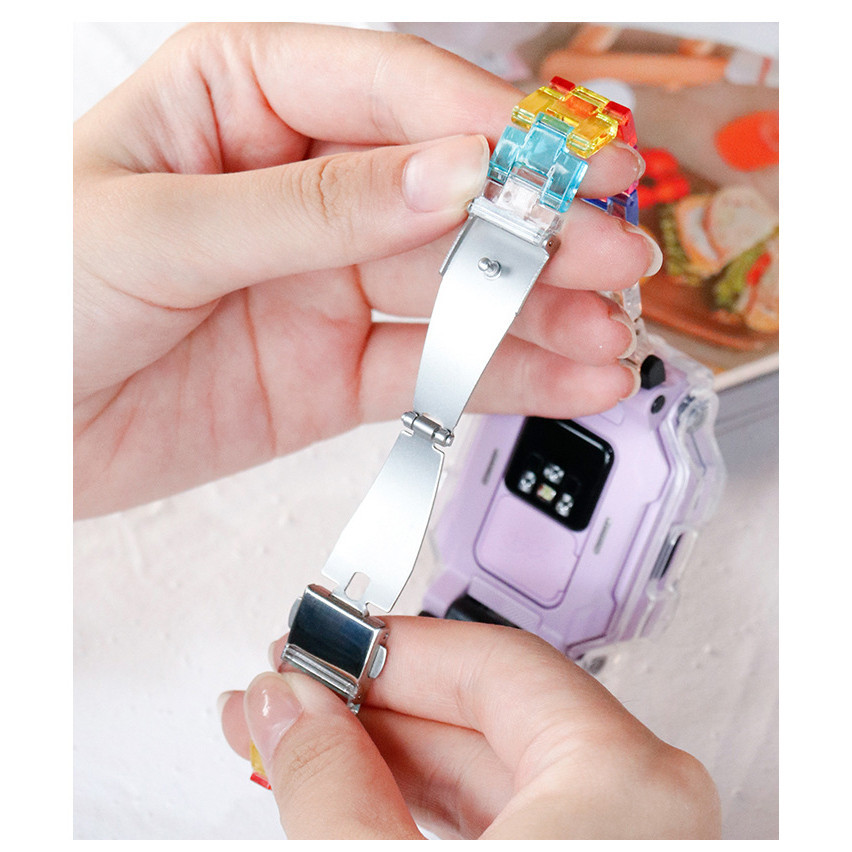 imoo สายซิลิโคน สำหรับ Meet Rainbow เหมาะสําหรับ imoo Z1 Z6 Z7 Z2 Z5  สายนาฬิกาโทรศัพท์ imoo สายนาฬิกา