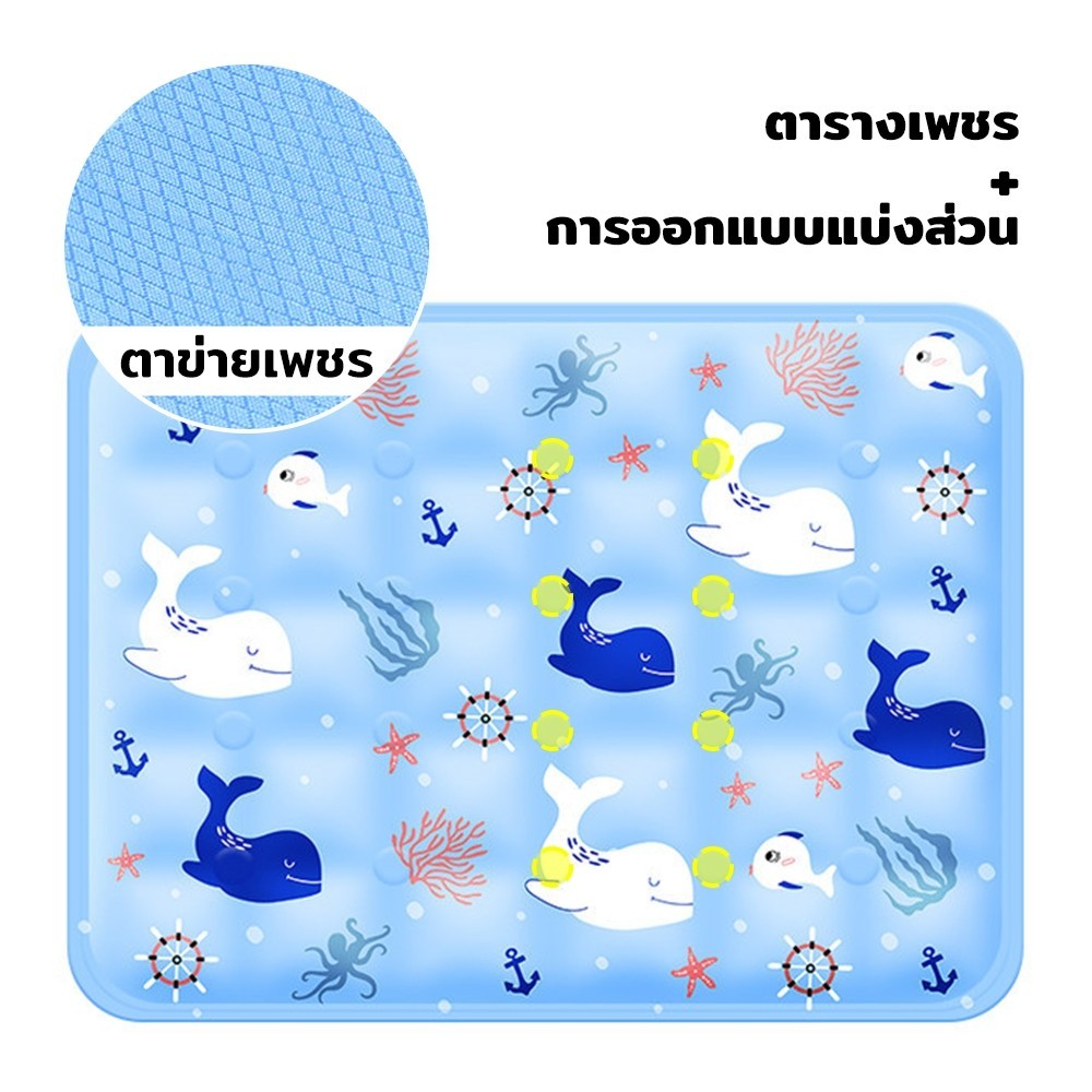 YTL Pet Cool mat ที่นอนเจลเย็น สำหรับตว์เลี้ยง แผ่นเจลเย็น ที่นอนเย็น แผ่นทำความเย็น ที่นอนสัตว์เลี้ยง เบาะนอนเย็น
