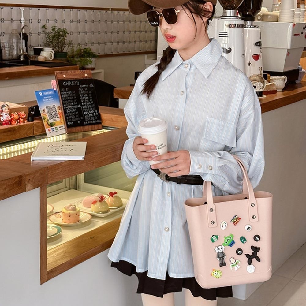 Gesh1 Tote Bag ทนทาน Sandproof Waterproof Hole Bag Outdoor