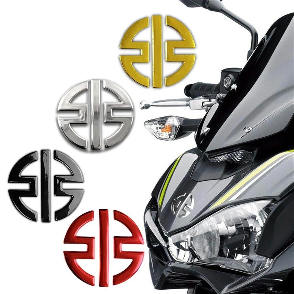 3D รถจักรยานยนต์โลโก้สติกเกอร์ 4 Pack Fairing Decals โลโก้ถังสําหรับ Kawasaki NINJA H2R Z125 Z250 Z3