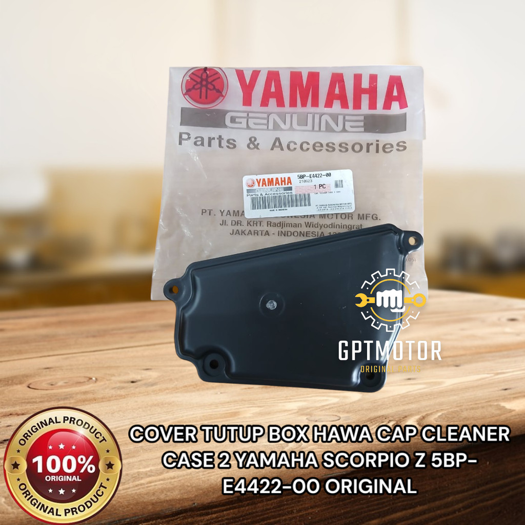 ฝาครอบกล่อง HAWA CAP CLEANER CASE 2 YAMAHA SCORPIO Z 5BP-E4422-00 ต้นฉบับ