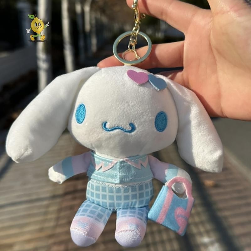 [mozh] 1 ชิ้น Academy Doll Series พวงกุญแจใหม่ Sanrio ของเล่นตุ๊กตาแฟนตาซี Cinnamoroll Kuromi จี้กระเป๋าตกแต่งรถของขวัญวันวาเลนไทน์ [TH]