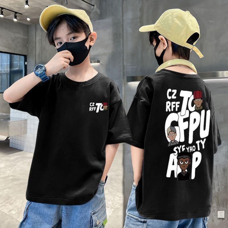 เสื้อวินเทจเด็กผู้ชายเสื้อยืดเด็ก คอตตอนแท้ ลายใหม่ เท่ห์ๆ ผ้าดีมาก เสื้อผ้าเด็กชาย  เหมาะสำหรับเด็กอายุ 1-11 ปี