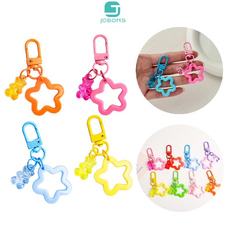 พวงกุญแจ GUNGAN Gummy Bear Star