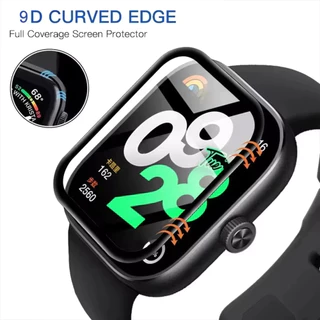 ฟิล์มกระจกนิรภัย 9D HD for Redmi Watch 5 active / Redmi Watch 5 lite / Redmi Watch 4 / Redmi Watch 3 Active