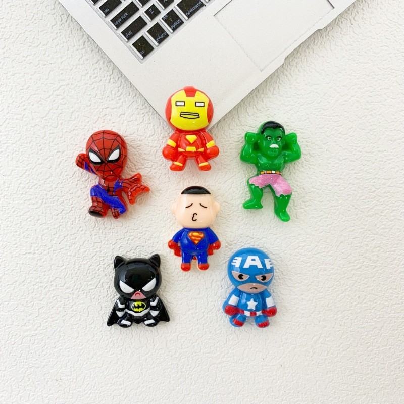 10 ชิ้น อุปกรณ์ DIY เรซินซูเปอร์ฮีโร่ สไปเดอร์แมน รูปที่ 4
