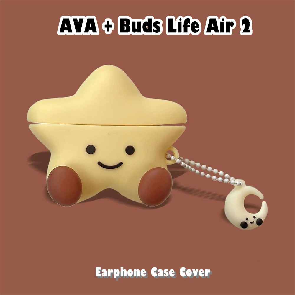 Fast ShipmentFor AVA + Buds Life Air 2 Case Casing Soft Silicone Cartoon Fashion Headphone Case NO.3