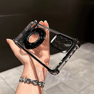 เคส Samsung A13 4G/A23/A33/A53/A73 5G วงเล็บสไตล์ถุงลมนิรภัยป้องกันการตกเคสโทรศัพท์โปร่งใส CDSJ