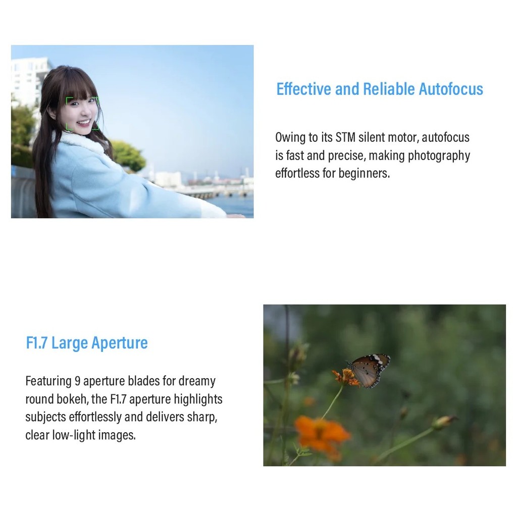 Viltrox 25 มม. f1.7 Air APS-C เลนส์ออโต้โฟกัส 25mm f1.7 for Sony E Mount