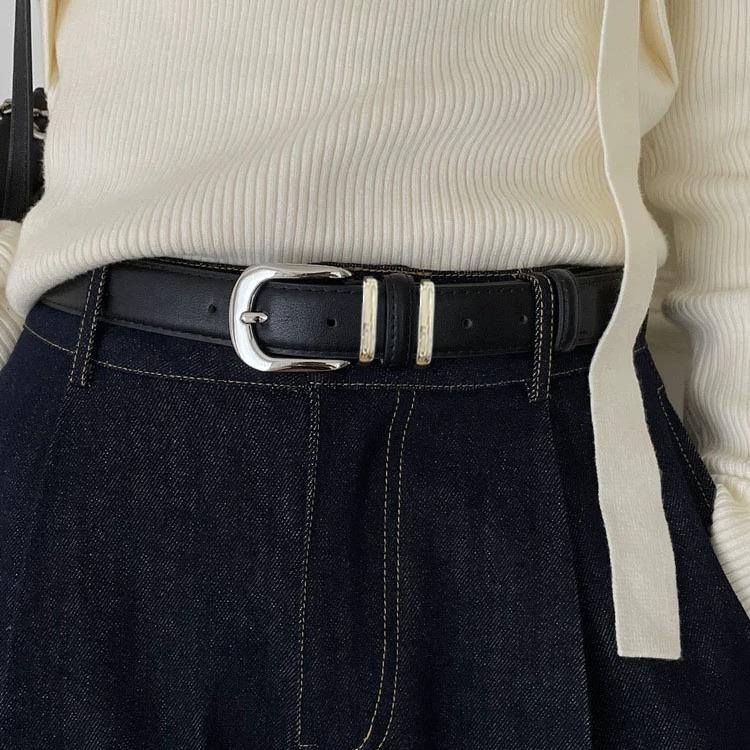 Miss_J พร้อมส่งจากกทม🎀เข็มขัดลายเสือดาวย้อนยุคมีสไตล์ เข็มขัดผู้หญิงหนัง PU สามารถใส่กับยีนส์หรือกระโปรงได้ - รูปที่ 5